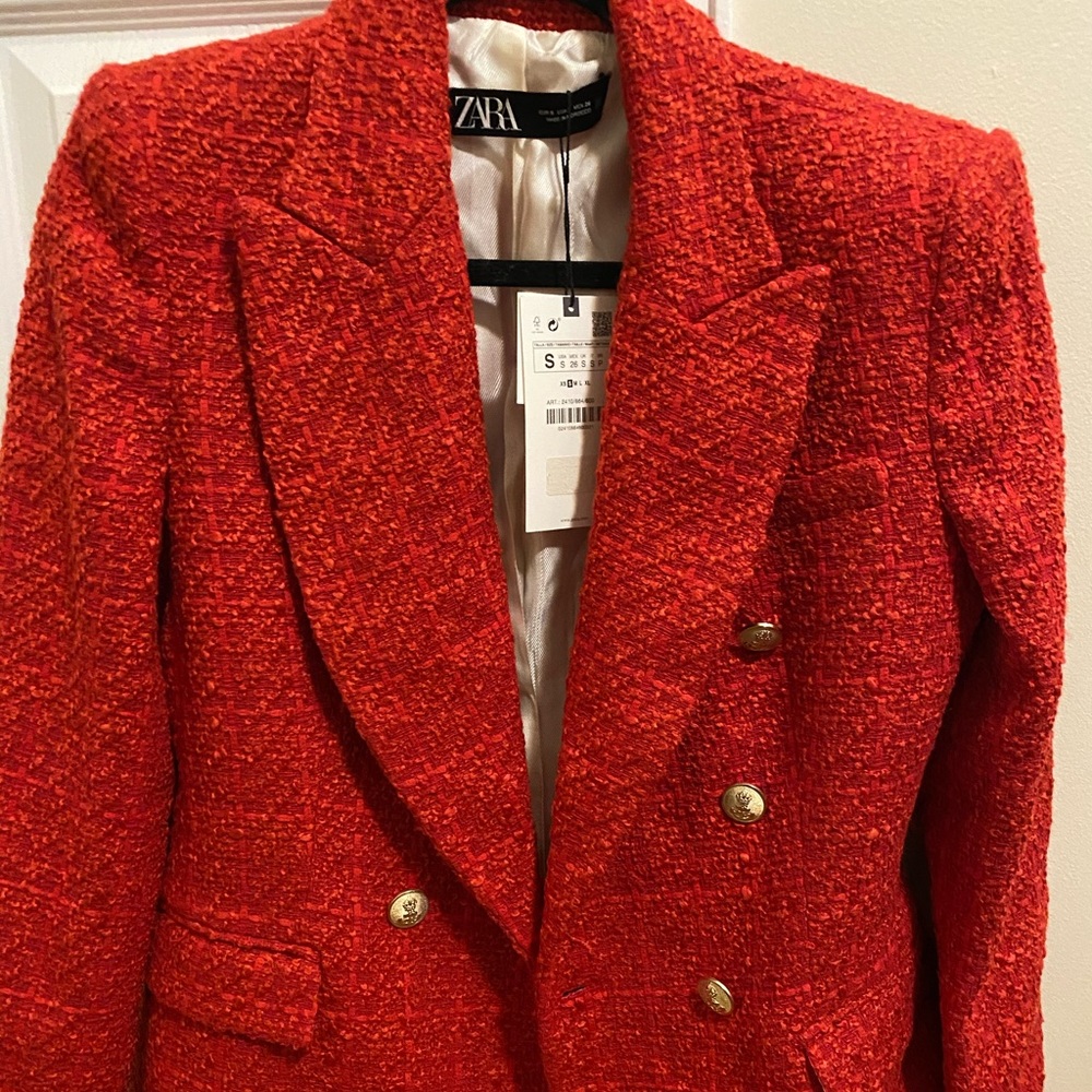 Zara Textured Blazer